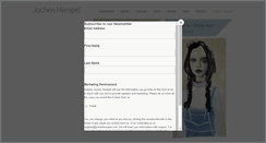 Desktop Screenshot of jochenhempel.com
